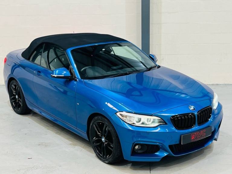 2016 16 BMW 2 SERIES 2.0 220I M SPORT CONVERTIBLE 2DR PETROL AUTO EURO 6 (S/S) (