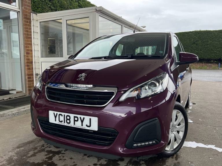 2018 18 PEUGEOT 108 1.0 ACTIVE HATCHBACK 5DR PETROL 2 TRONIC EURO 6 (68 PS)
