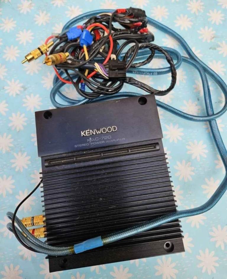 Kenwood Stereo Power Amplifier model KAC-720