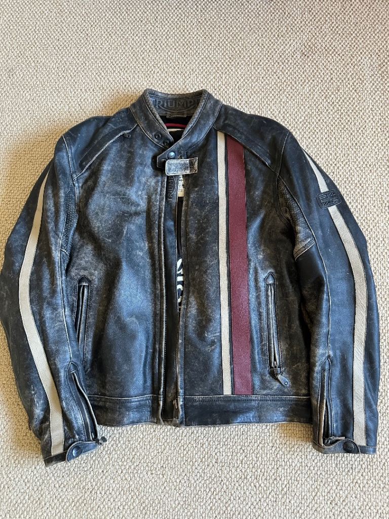 Triumph Leather Motorcycle jacket