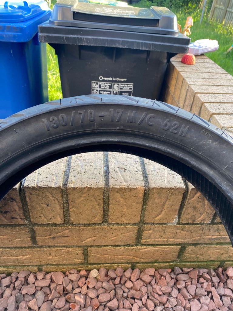 Motorbike tyres