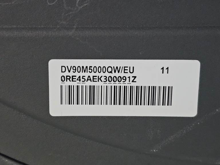 Samsung tumble dryer