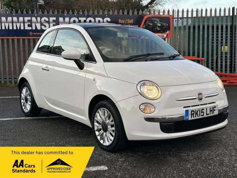 2015 Fiat 500 1.2 Lounge 3dr [Start Stop] HATCHBACK PETROL Manual