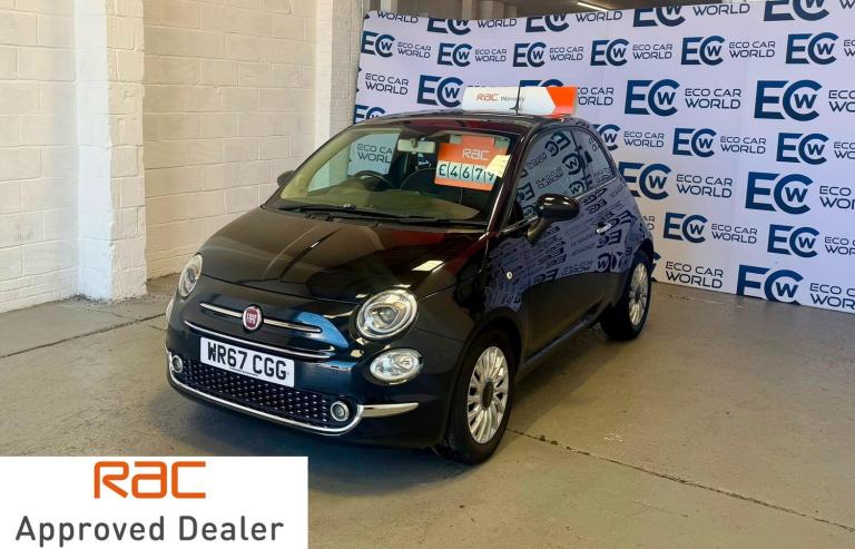 2017 Fiat 500 1.2 Lounge 3dr HATCHBACK PETROL Manual