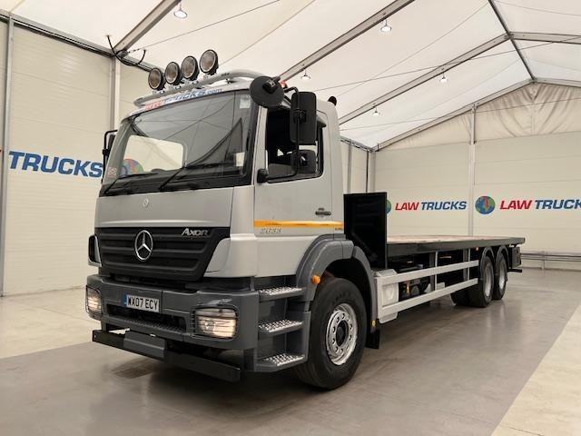 Mercedes Axor 2633 6x4 Day Cab Flatbed Manual
