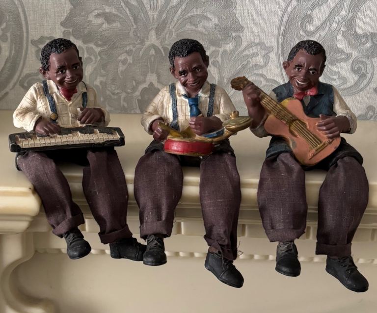Set of 3 Musical Figurines - Shelf Sitters