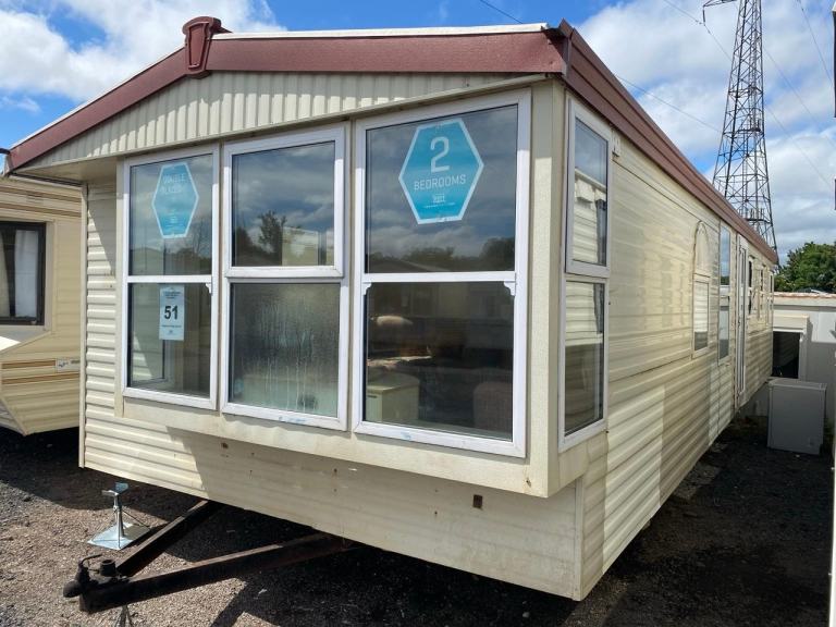 2 Bed 35x12 Offsite Static Caravan - DG, New Carpet - Self Build / Farms
