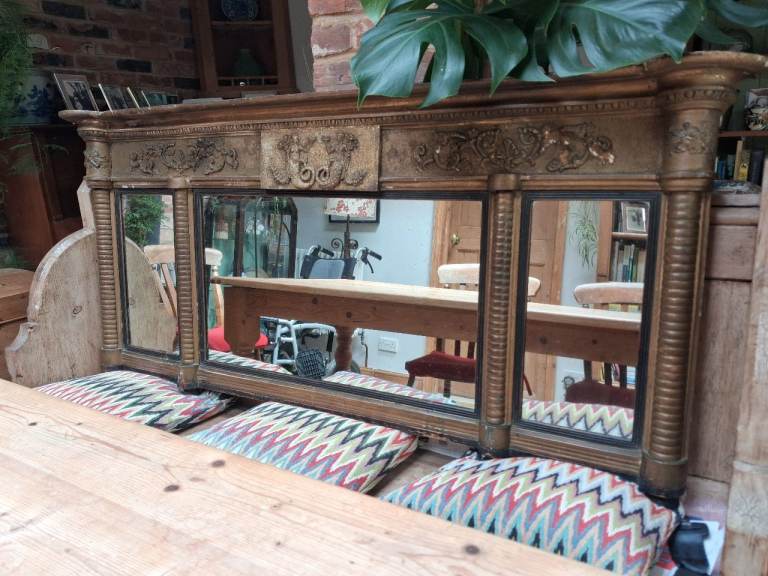 Regency Overmantle in Gold