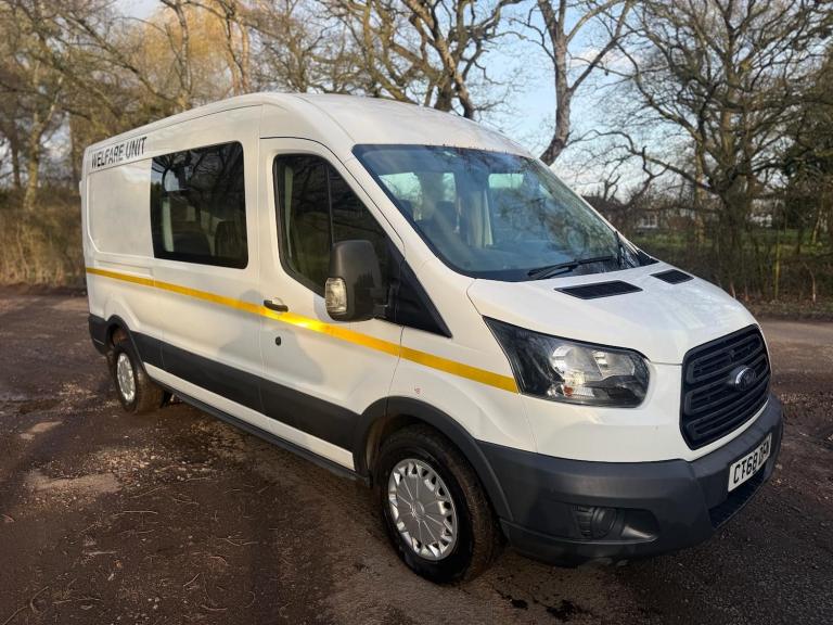 2018 Ford Transit Welfare van 7 seats toilet 66k euro 6 finance available  PANEL VAN Diesel Manual