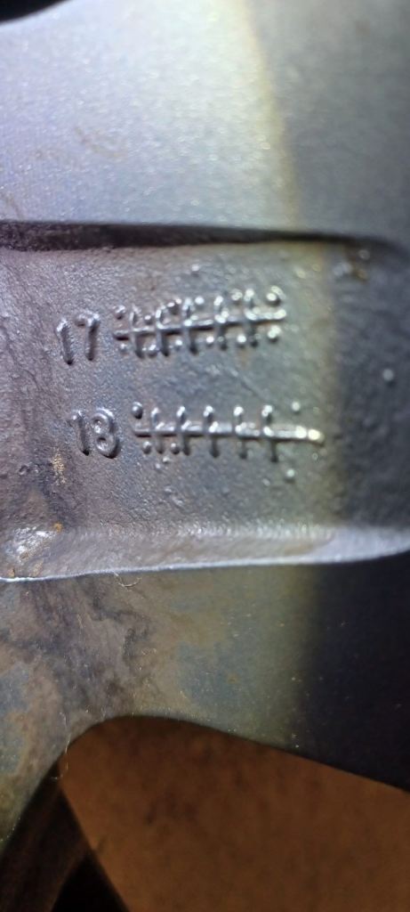 Winter tyres on 16” Fox alloy wheels