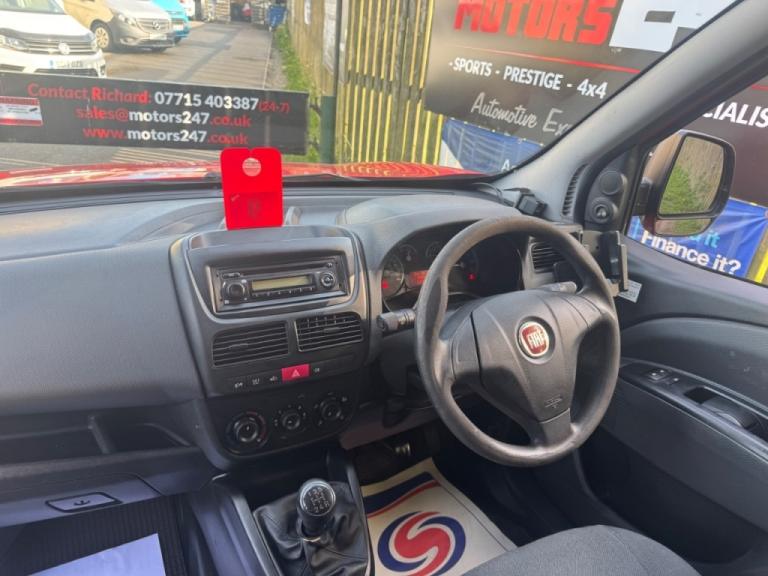 Fiat Doblo 1.3 Multijet 16V Van Start Stop+1 OWNER!+FSH!+EX ROYAL MAIL!+