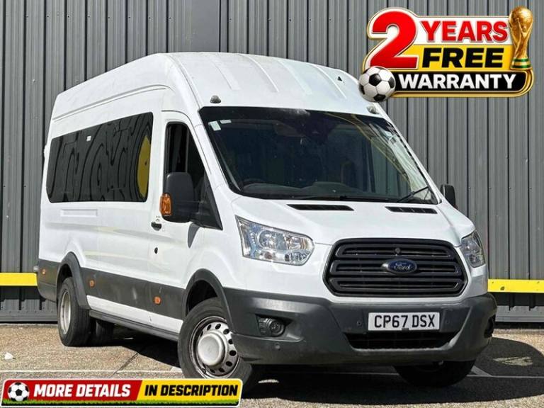 2017 Ford Transit 2.2 TDCi 460 HDT Trend L4 H3 5dr (17 seats) Minibus Diesel Manual