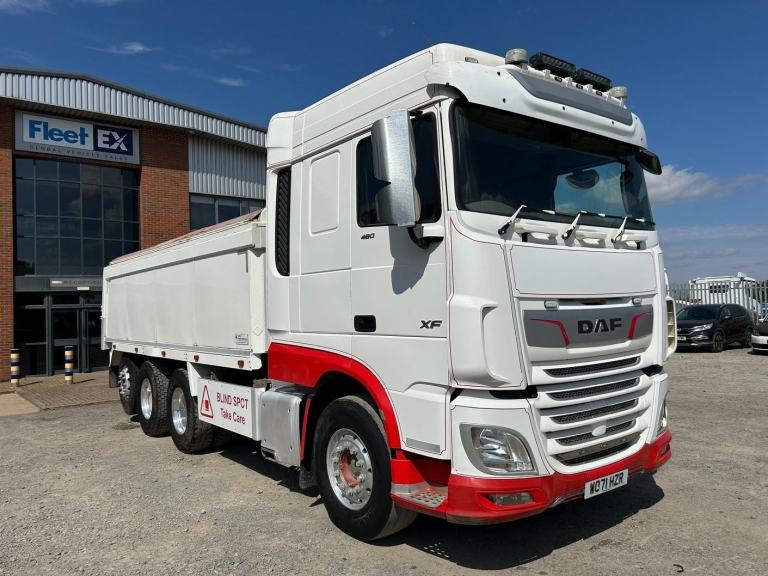 DAF FAW XF480 8X4 TRIDEM ALUMINIUM INSULATED TIPPER 2021 – WO71 HZR