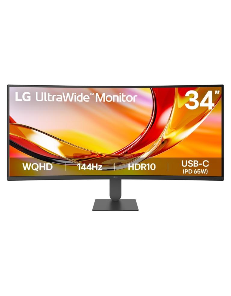 LG UltraWide 34" Gaming Monitor WQHD 144Hz HDR10 USB-C