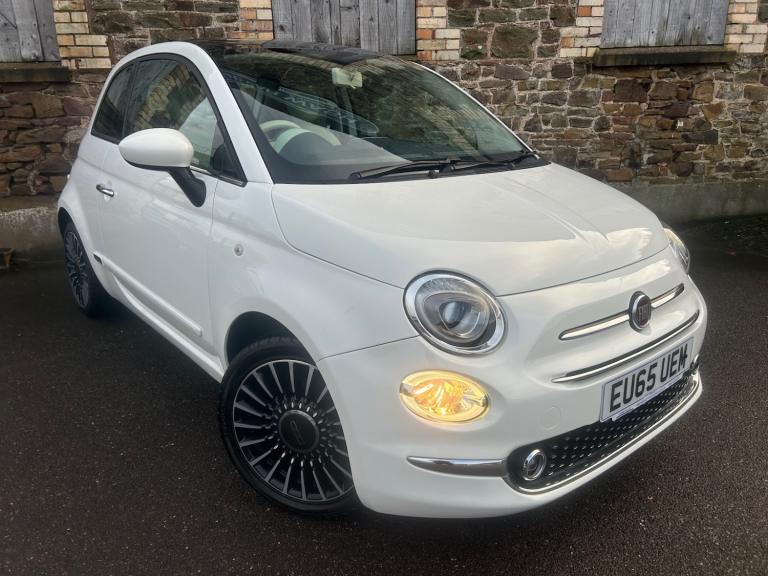 2015 Fiat 500 1.2 Lounge 3dr HATCHBACK Petrol Manual