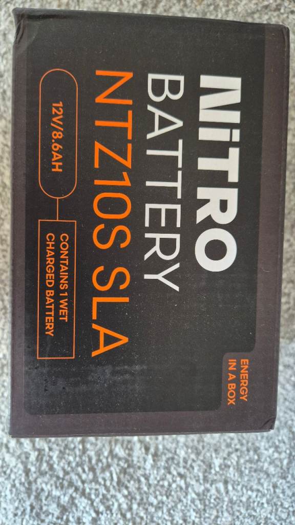 Nitro ntz10s cbr600rr battery