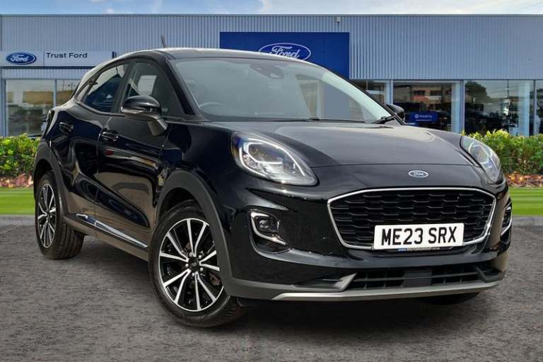 2023 Ford Puma 1.0 EcoBoost Hybrid mHEV Titanium SYNC3 NAVIGATION, HEATED SEATS & STEERING Hatchb...