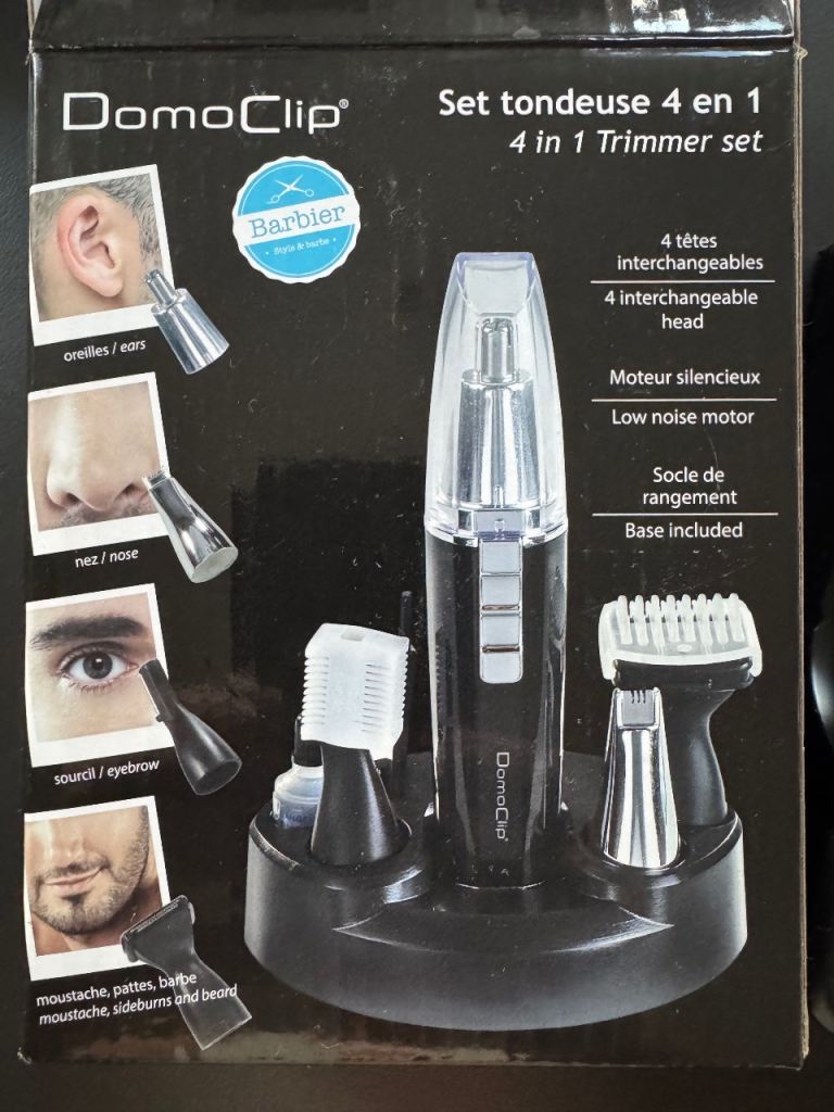 4in1 facial trimmer set 