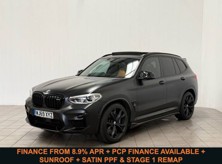 2019 BMW X3 M 3.0i Competition SUV 5dr Petrol Auto xDrive Euro 6 (s/s) (510 ps) ESTATE Petrol Aut...