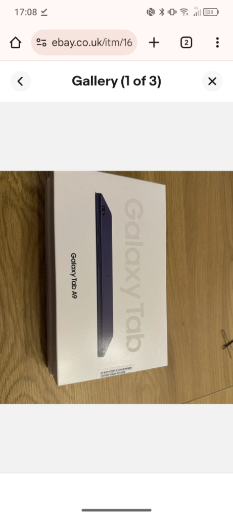 Samsung galaxy A9 SM-X110 8.7" 64GB Navy