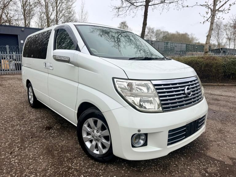 2005 Nissan Elgrand HIGHWAY STAR FRESH IMPORT 4WD AUTO 8 SEATS MPV 4 GRADE SUNROOF CURTAINS  MPV ...