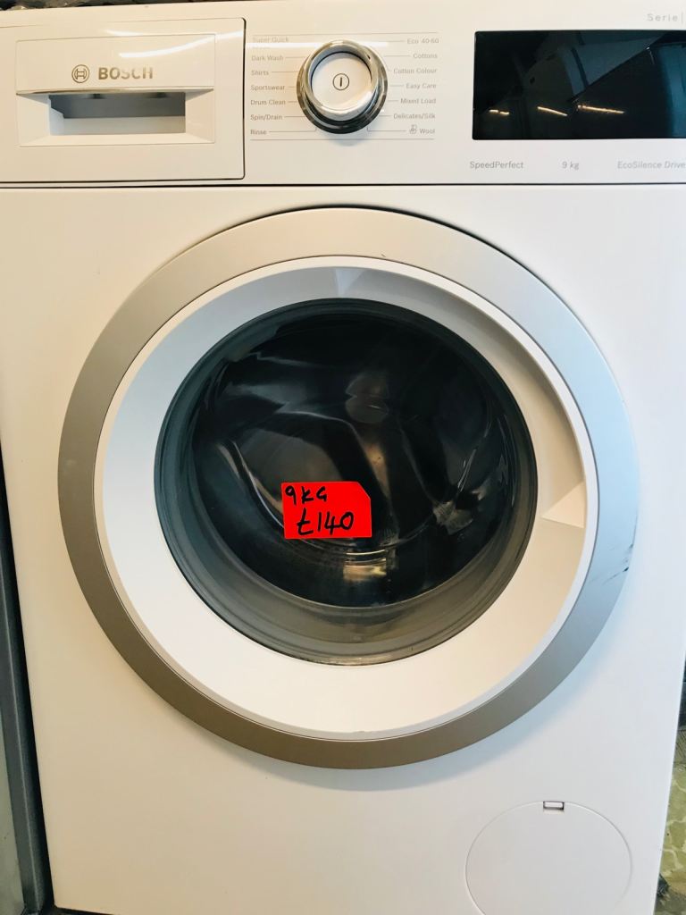 🚚 Bosch 9KG load washing machine can deliver £140