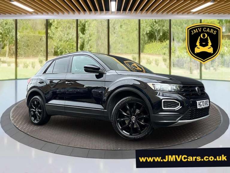  Volkswagen T-Roc 1.5 TSI EVO Black Edition SUV 5dr Petrol Manual Euro 6 (s/s) (150 ps) Petrol Ma...