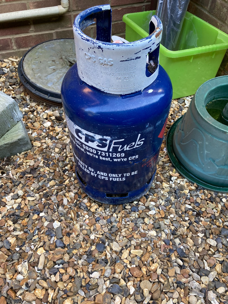 CPS fuels butane gas bottle 12.5kg