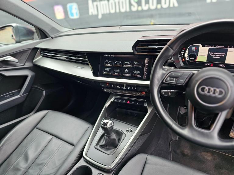 2021 Audi A3 1.5 TFSI 35 Sport Sportback Euro 6 (s/s) 5dr HATCHBACK Petrol Manual