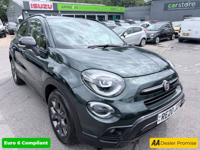 2020 Fiat 500X Green 1.0 FireFly Turbo S-Design SUV, 19,925 miles, Euro 6, ULEZ compliant, HATCHB...
