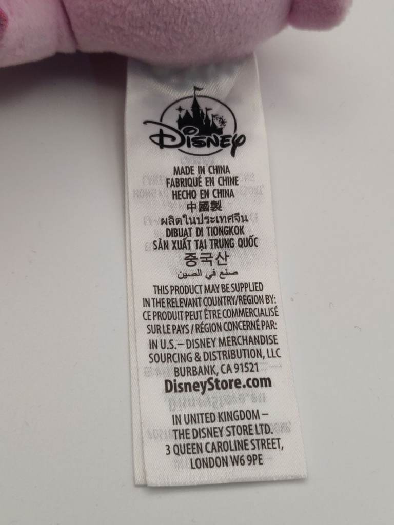 Disney Mini Pink Lilo & Stitch Plush Angel Toy