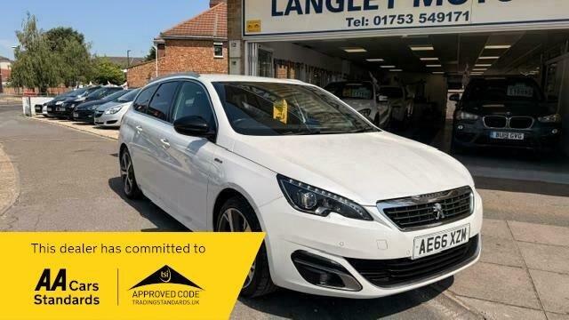 2016 Peugeot 308 1.2 PureTech 130 GT Line 5dr EAT6 ESTATE Petrol Automatic