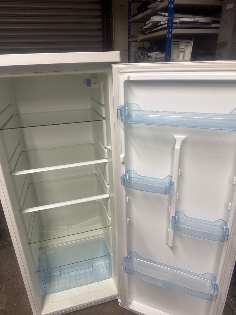 White Freestanding Larder Fridge - Good Working Order