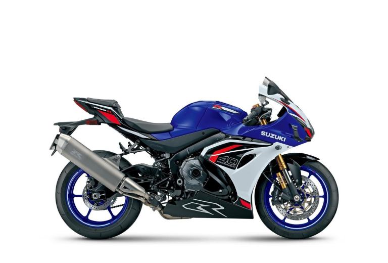 2026 SUZUKI GSX-R1000 in PEARL VIGOR BLUE/TECH WHITE