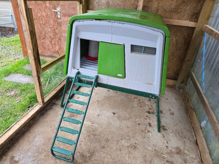Eglu cube chicken coop 