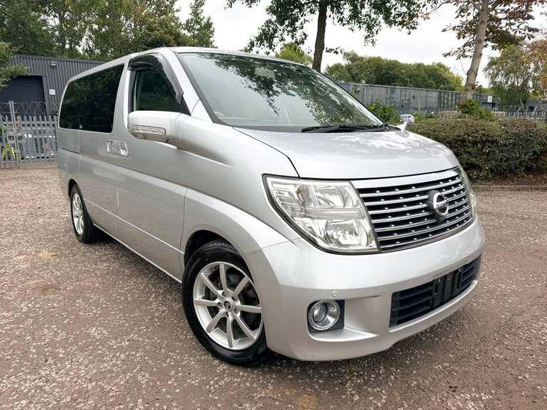 2009 Nissan Elgrand FRESH IMPORT 3.5 V6 AUTO 4WD 8 SEAT MPV 4/B GRADE ULEZ LOW MILEAGE  MPV Petro...