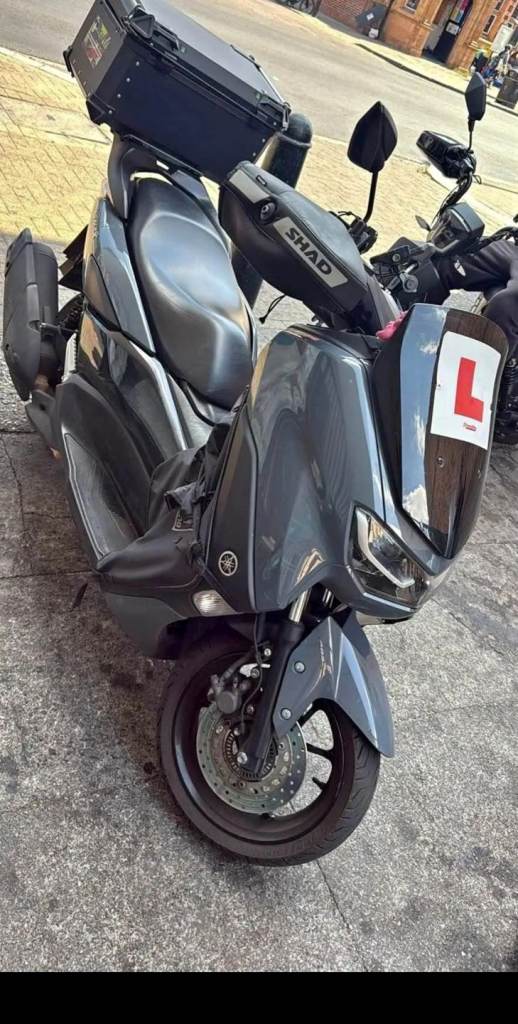 Yamaha NMAX Scooter - Grey, Good Condition, Low Mileage
