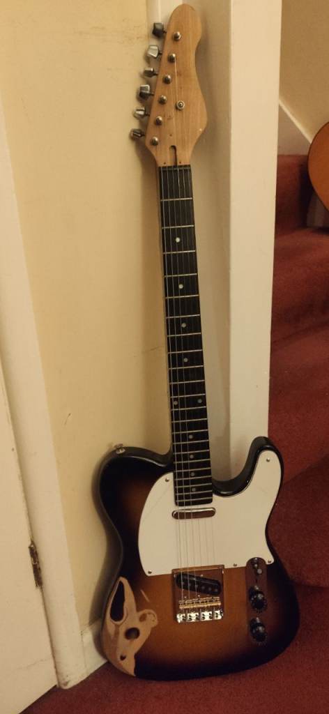 Telecaster full size electric guitar for ages 12 to adults