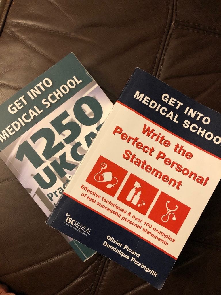 GET INTO MEDICAL SCHOOL books x2
