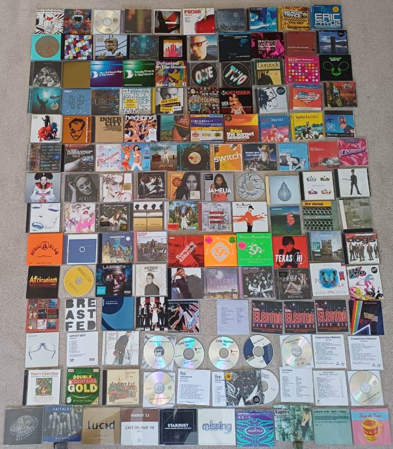 CD Music Album Collection – Various Artists
