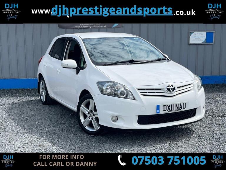 2011 Toyota Auris 1.6 V-Matic SR 5dr HATCHBACK PETROL Manual
