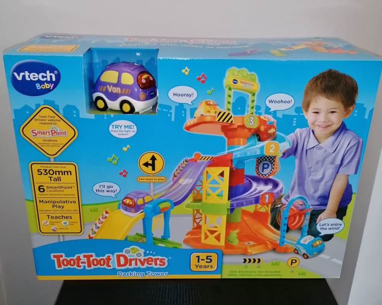 Vtech Toot-Toot Drivers Parking Tower NEW