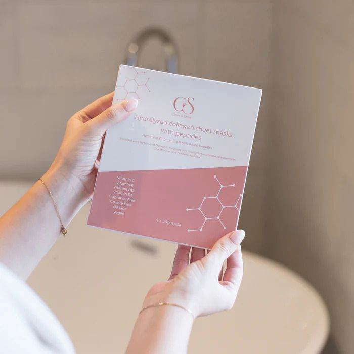 Hydrolyzed collagen mask – anti aging face care solution