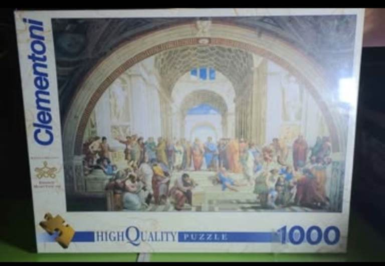 Clementoni Museum Collection Jigsaw Puzzles 1000 Pieces (van gogh,Michelangelo) NEW SEALED