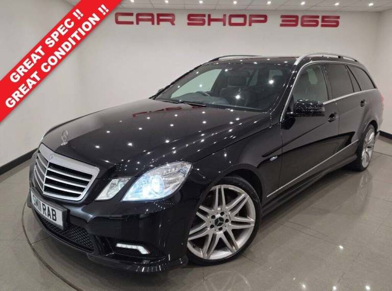 2011 MERCEDES-BENZ E CLASS 3.0 E350 CDI V6 B/EFFICIENCY SPORT ESTATE AUTO 265 PS