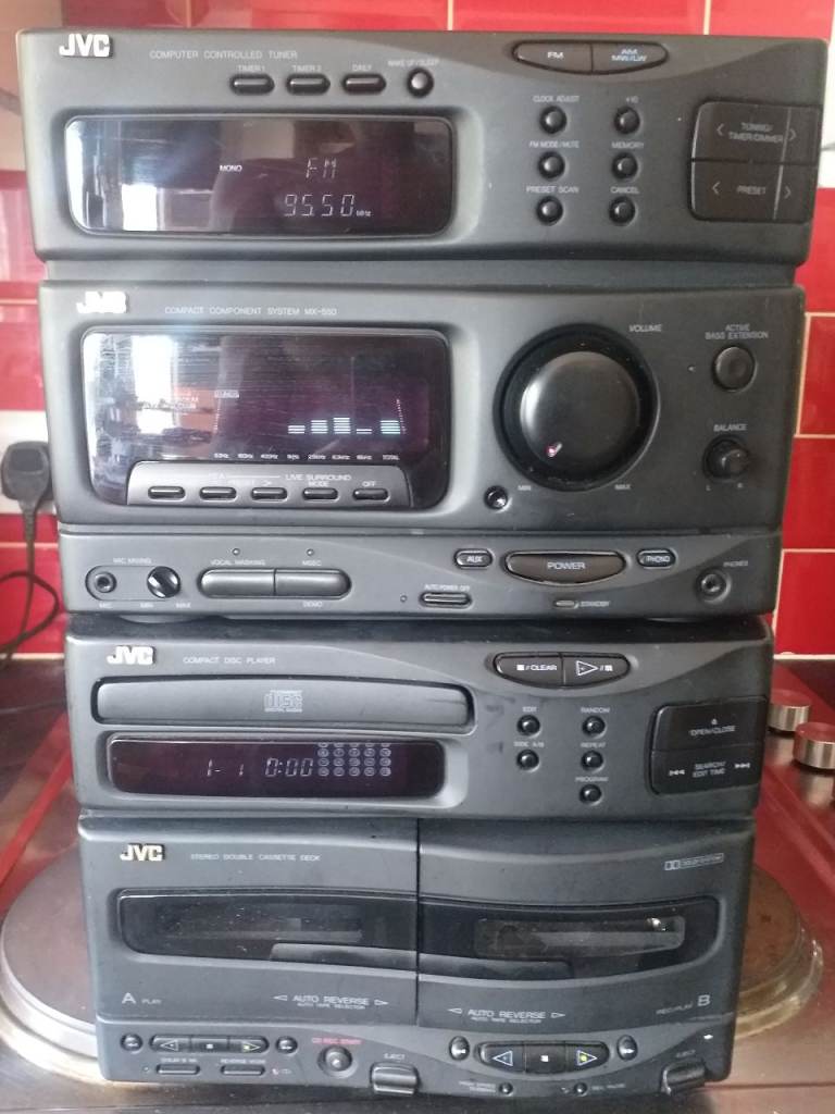 JVC CA- S50BK mini stereo system