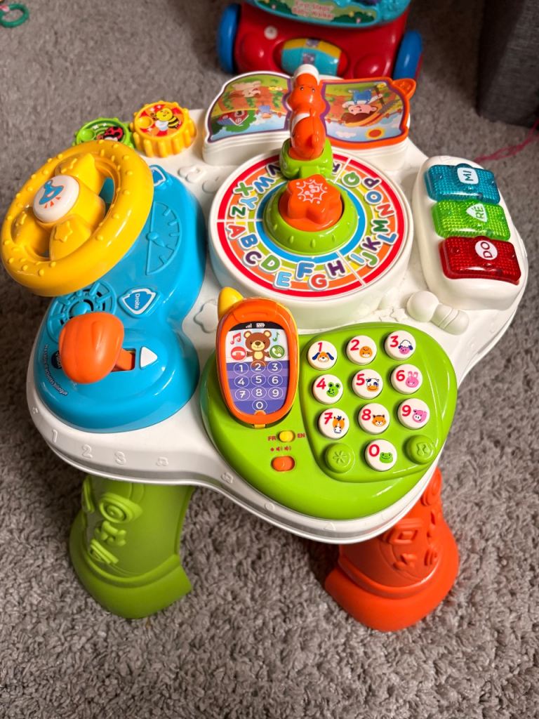 Vtech Activity Table - FR / EN - Children's Table with Music