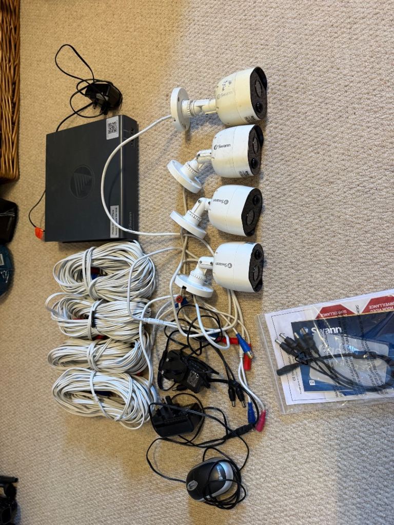Swann 4 Channel CCTV system 