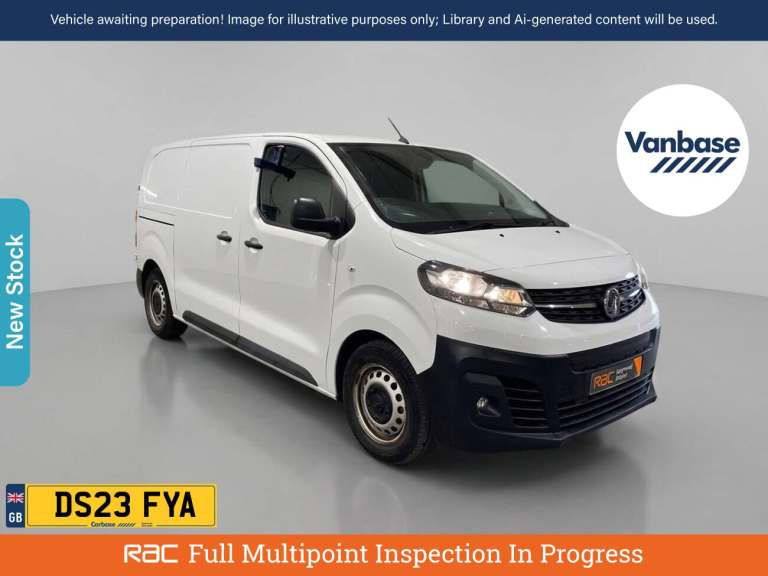 2023 Vauxhall Vivaro Electric 3100 75kWh Prime Panel Van 6dr Electric Auto L1 H1 (7.4kW Charger) ...