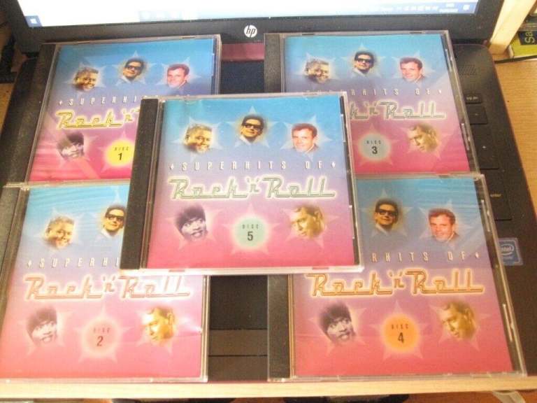 Reduced Super hits of Rock & Roll 5 Cd's